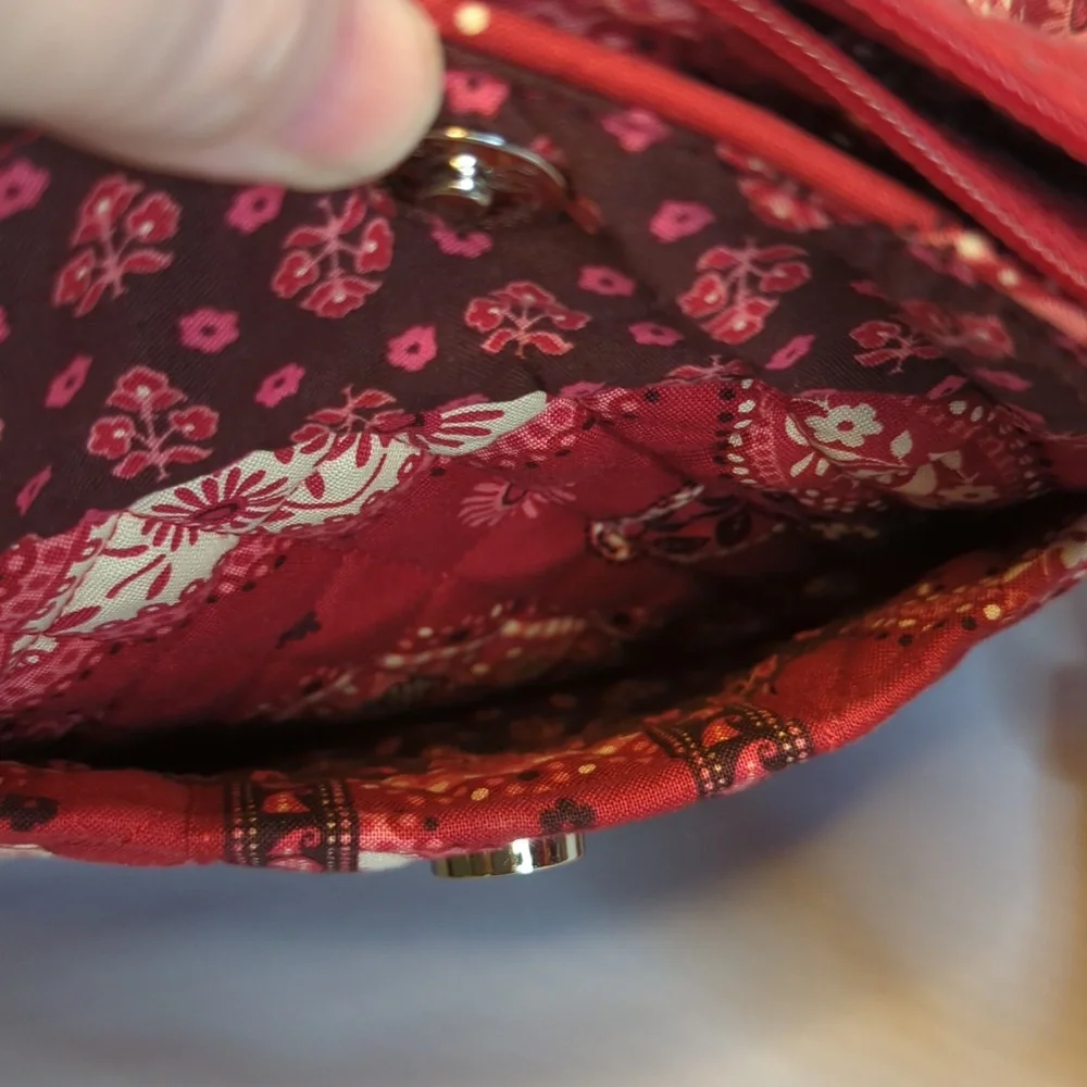 Vera Bradley Retired Mesa Red Crossbody Bag 2006